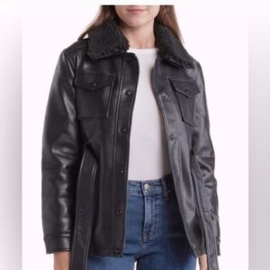 NWT Rebecca Minkoff Black Leather Jacket SIZE medium